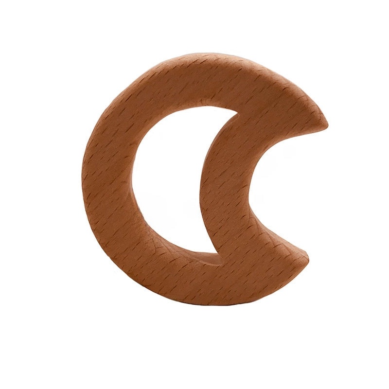 Natural Beech Wood Baby Teether Toys|Baby Teethers & Soothing Toys