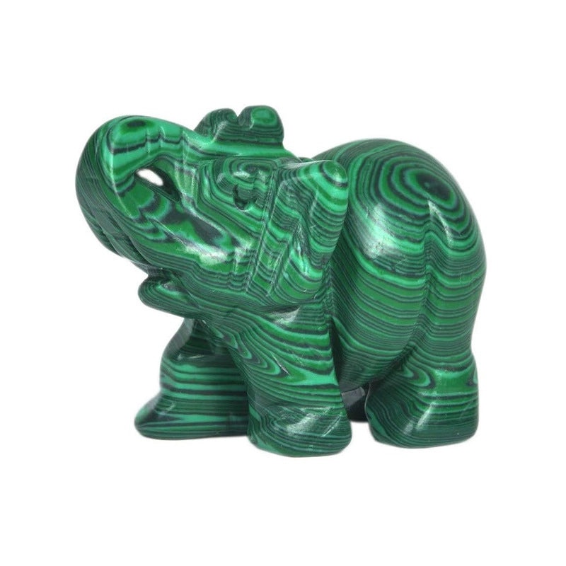 Set of 5 Minimalist Elephant Crystal Figurines | Home Decor Ornaments|Artificial Decorative Accessories|Elegant Table Decorations|Gift Ideas|Deco