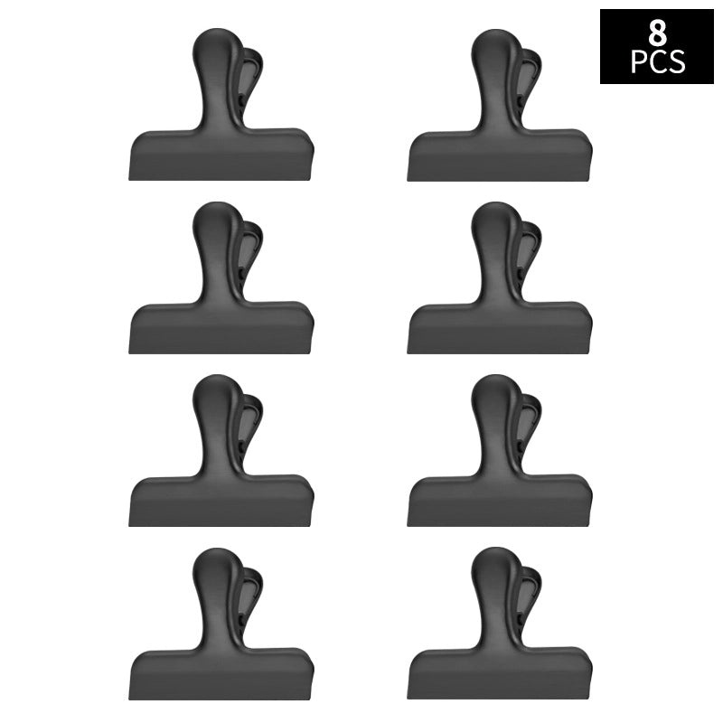 Sleek Solid Color Stainless Steel Clip with Anti-Drop Feature|Jewelry Accessories