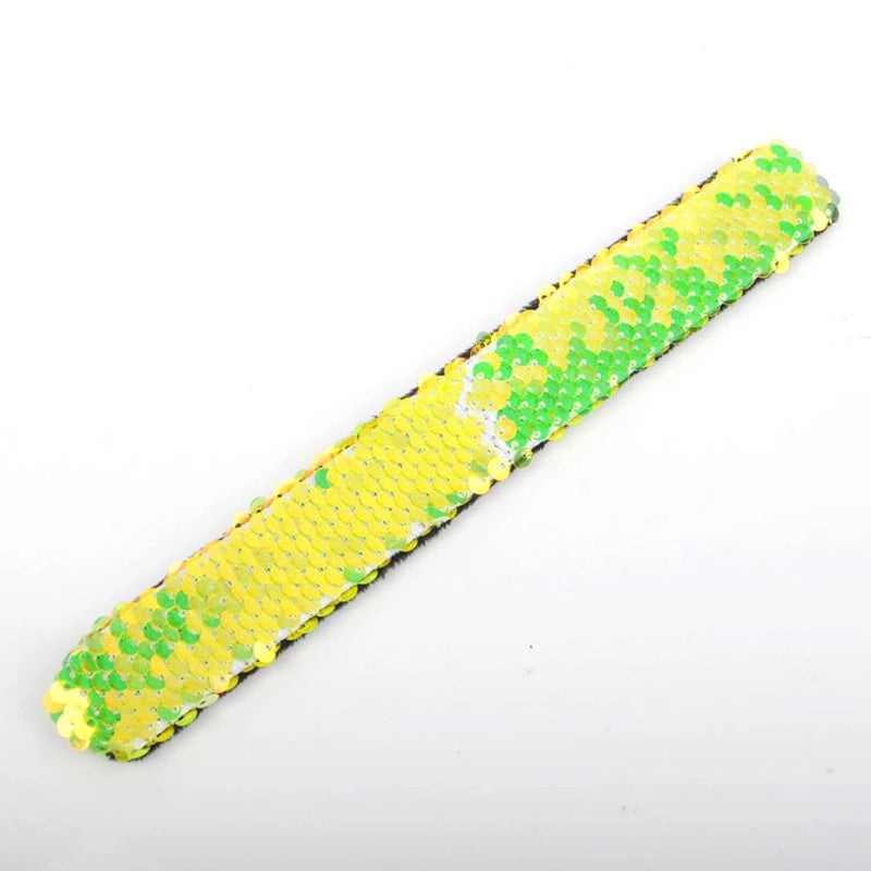 Color-Changing Mermaid Sequin Snap Ring Bracelet for Kids | Children's Toys & Birthday Gifts