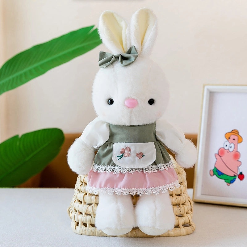 Cute Easter Bunny Plush Toy Stuffed Animal with Soft PP Cotton Filling|Easter Gifts & Plush Toys