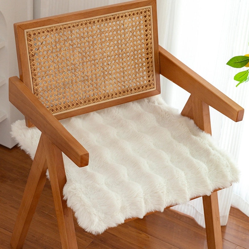 Plush Winter Chair Cushion for Office and Dining | Home & Living Furniture Accessories