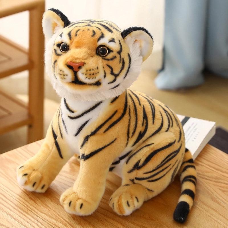 Large Plush Tiger Doll for Year of the Tiger Mascot | Plush Toys & Stuffed Animals