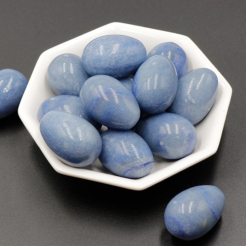 Natural 30mm Agate Egg Stone Semi-Precious Crystal Mineral Specimen|Semi-Precious Stones & Crystals