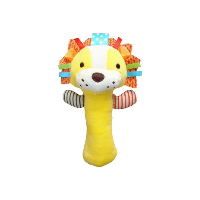 Cartoon Animal Baby Hand Rattle Stick Soft Newborn Toy|Baby Toys & Accessories