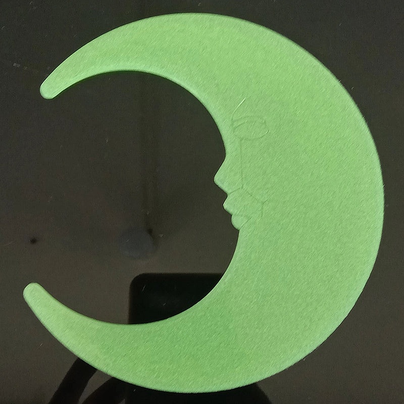 3-8cm Glow in the Dark Star and Moon Wall Stickers for Kids' Rooms, Fluorescent 3D Decorative Decals|Home Decor & Wall Art