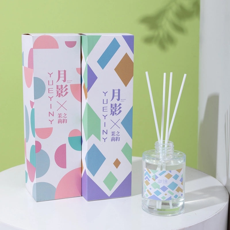 Minimalist Liquid Letter Rattan Home Scent Diffuser|Home Fragrance