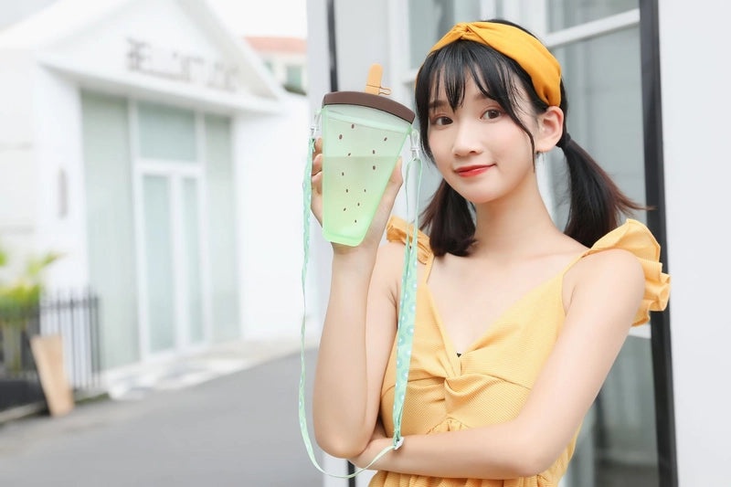 Cute Fruit Design Silica Gel Water Bottle for Daily Use | Drinkware & Bottles