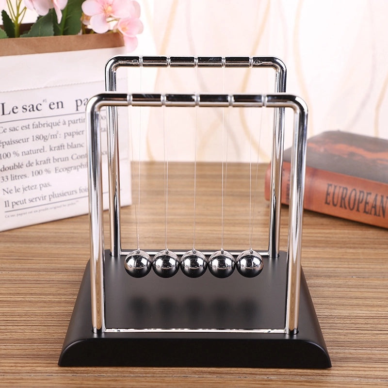 Newton's Cradle Desk Toy Stress Relief Educational Science Gift for Students | Educational Toys & Gadgets