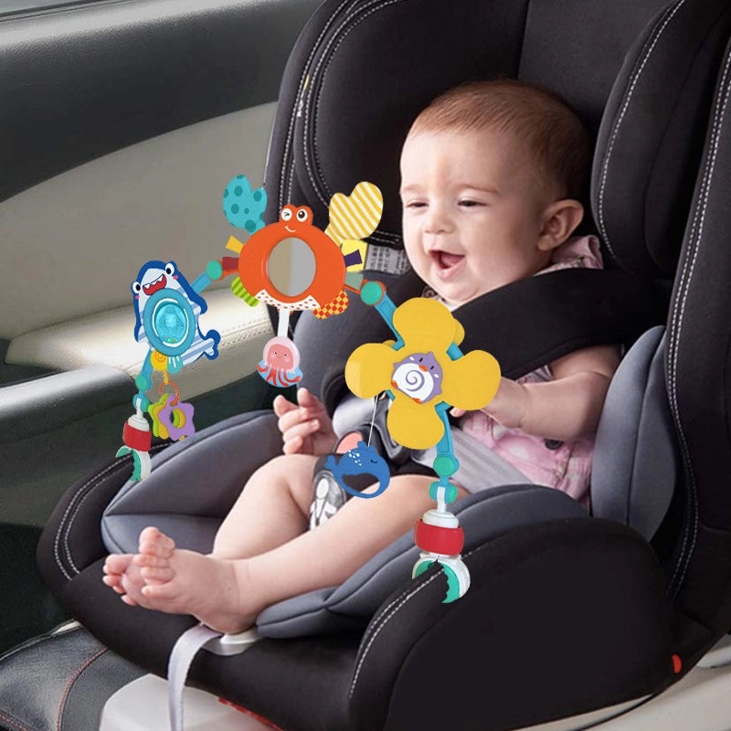 Baby Car Seat Hanging Soothing Bell Toy for Stroller Infant 0-1 Years | Baby Toys & Accessories