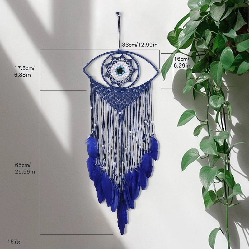 Minimalist Evil Eye Iron Pendant Wall Hanging|Home Decor Wall Art