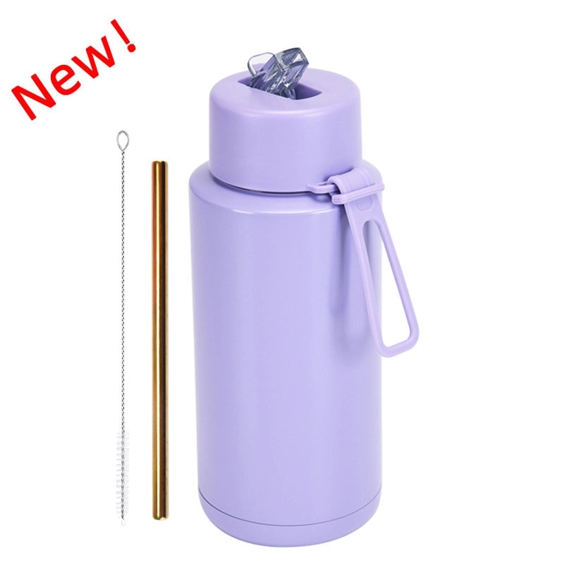 Insulated Stainless Steel Thermos Mug in Solid Colors for Everyday Use|Drinkware & Thermoses