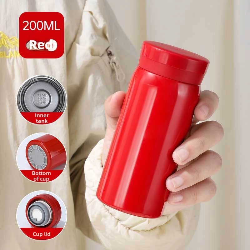 Unisex Smart Temp Display 304 Stainless Steel Sports Water Bottle Modern