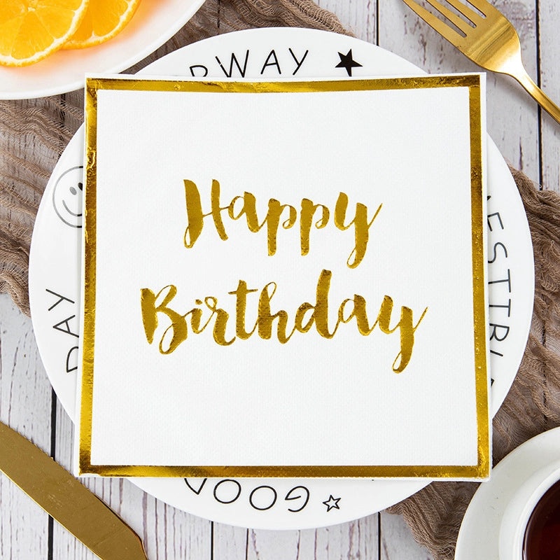 Modern Birthday Letter Wood Pulp Design | Home Decor Accessories