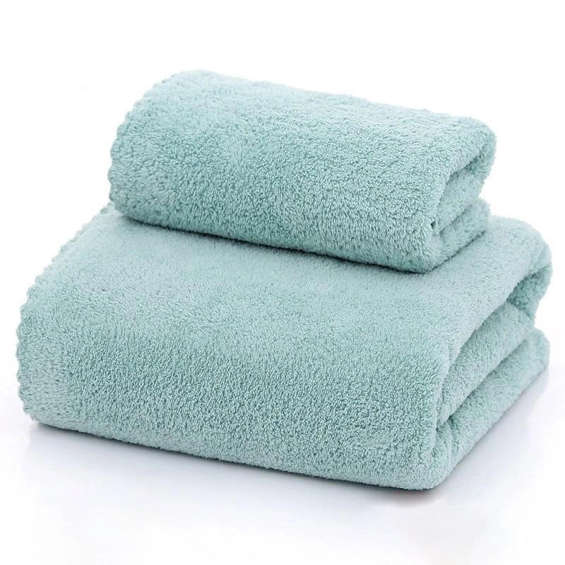 Casual Color Block Daisy Coral Fleece Bath Towels Soft Absorbent Bathroom Towels|Home & Kitchen > Bath > Towels