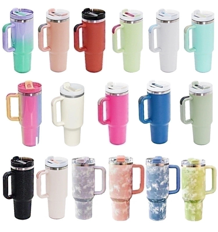 Insulated Stainless Steel Thermos Mug in Solid Colors for Everyday Use|Drinkware & Thermoses