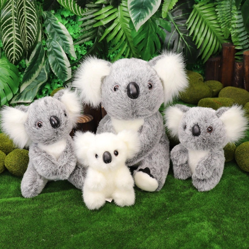 Cute Koala Plush Toy Soft Stuffed Animal Zoo Souvenir Gift for Kids|Toys & Games Plush Animals
