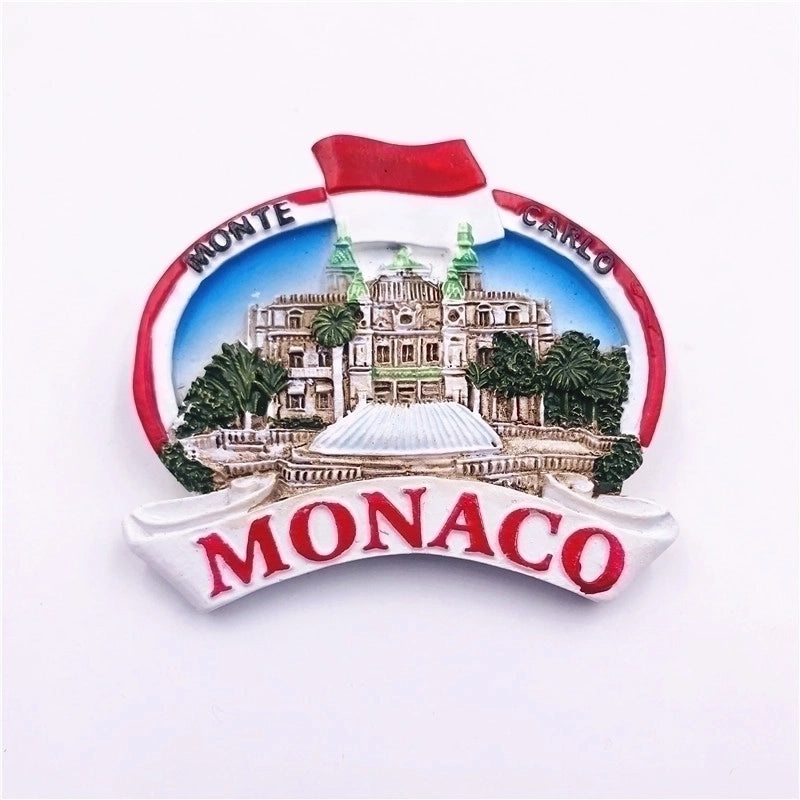 Europe and North America Country Resin Magnetic Fridge Magnets Set|Home Decor & Kitchen Accessories