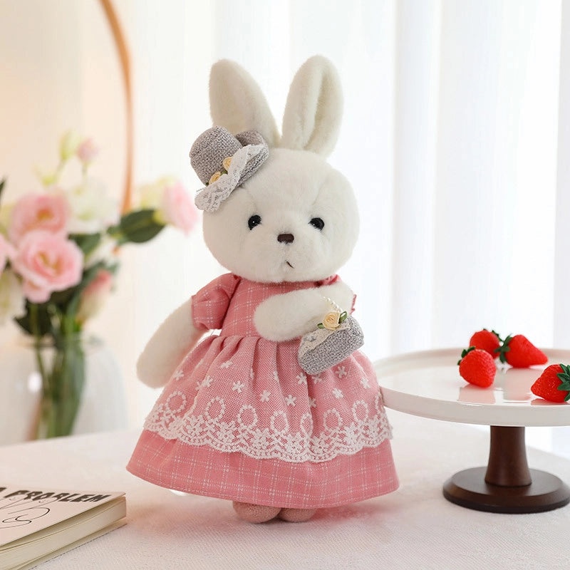 Soft Plush Rabbit and Bear Stuffed Animals Filled with PP Cotton|Toys & Hobbies > Plush Toys > Stuffed Animals