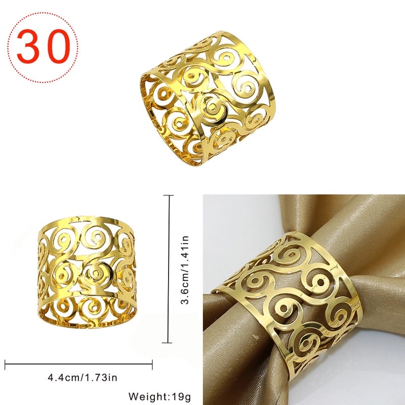 Stylish Geometric Metal Napkin Holder Single Piece|Home Decor & Kitchen Accessories