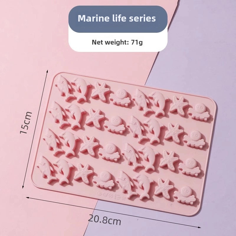 Mini Food Grade Silicone Candy Mold for Chocolate and Supplements | Kitchen & Dining Accessories