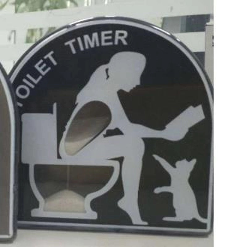 Five-Minute Bathroom Timer for Stress Relief and Efficient Toilet Use|Bathroom Accessories