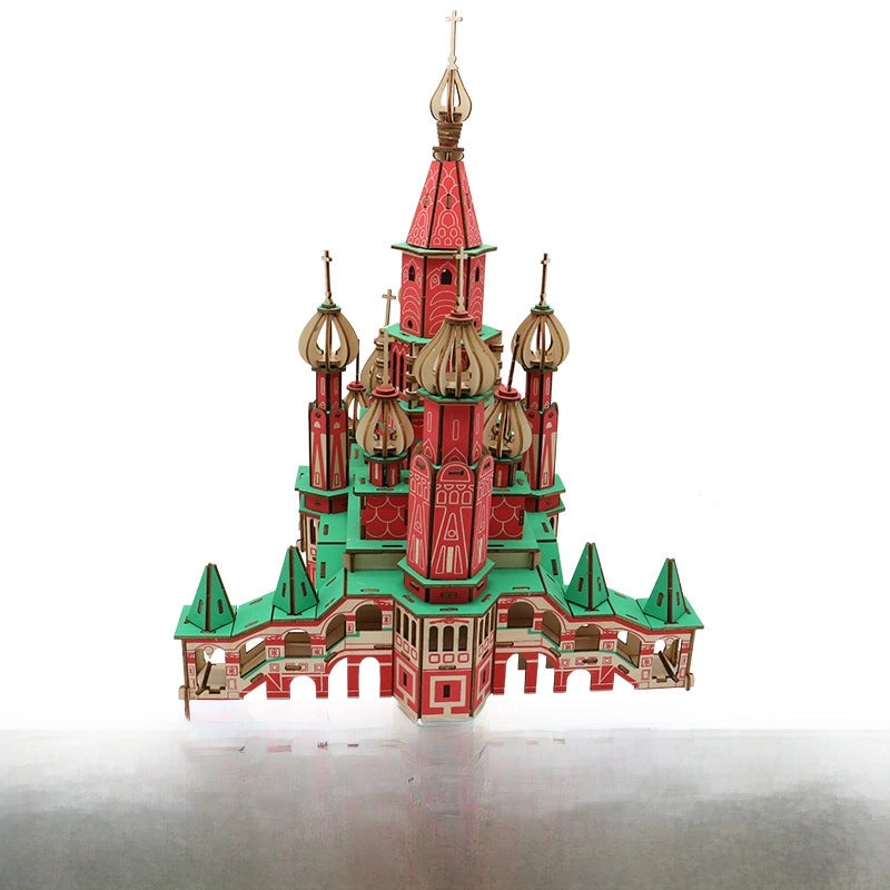 Handmade Wooden 3D Puzzle for Kids and Adults | Educational Toys & Games