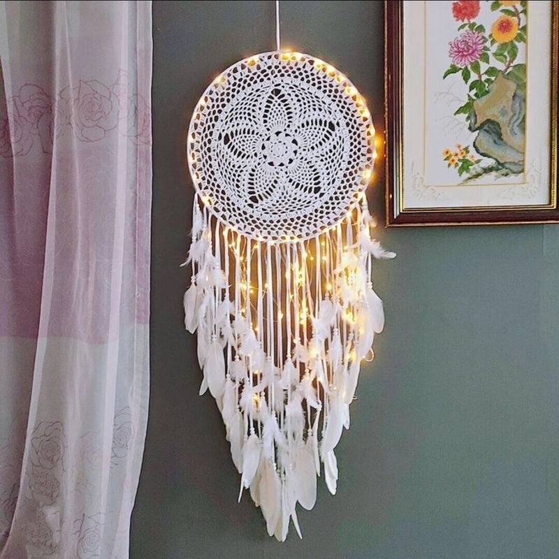 Vintage Floral Cotton Necklace Pendant|Jewelry & Accessories