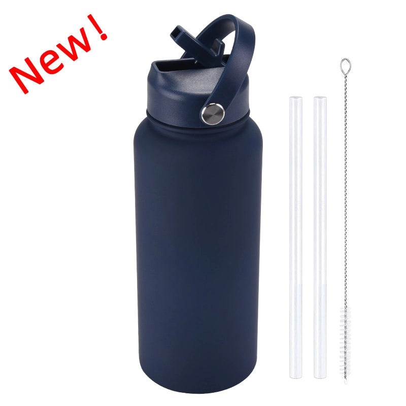 Insulated Stainless Steel Thermos Mug in Solid Colors for Everyday Use|Drinkware & Thermoses