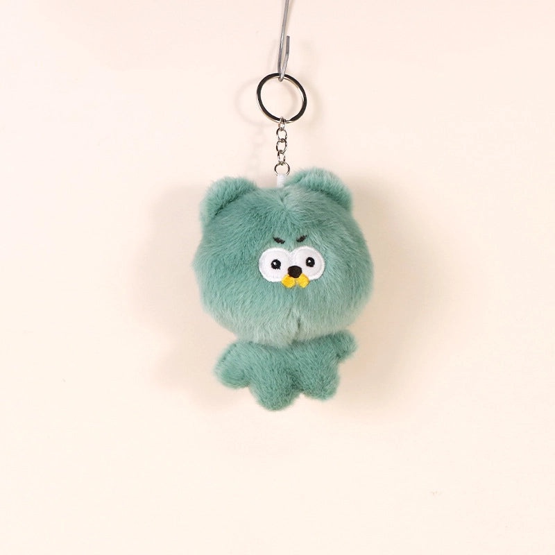 Cute Angry Chicken Plush Toy Keychain for Claw Machine | Plush Toys & Keychains
