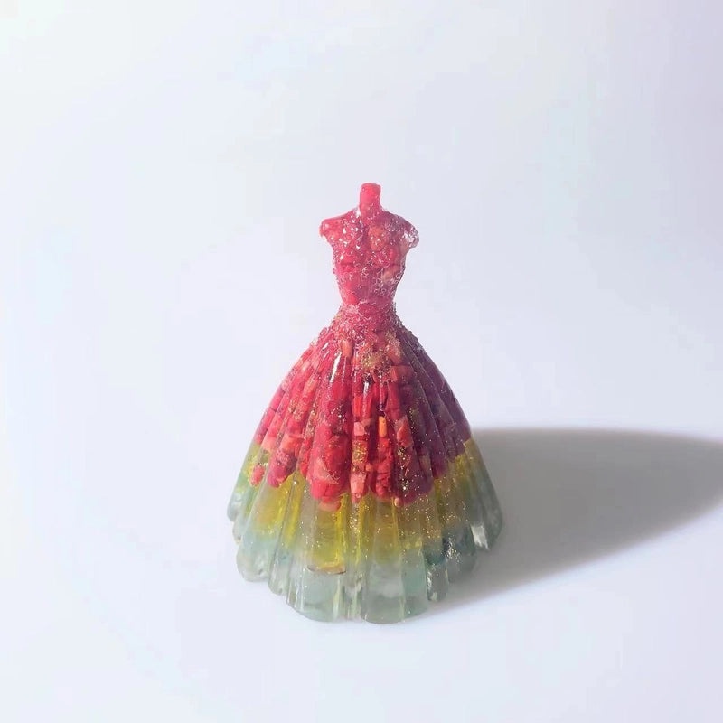 Minimalist Geometric Resin Crystal Ornaments Elegant Romantic Artificial Home Decor|Home Decor