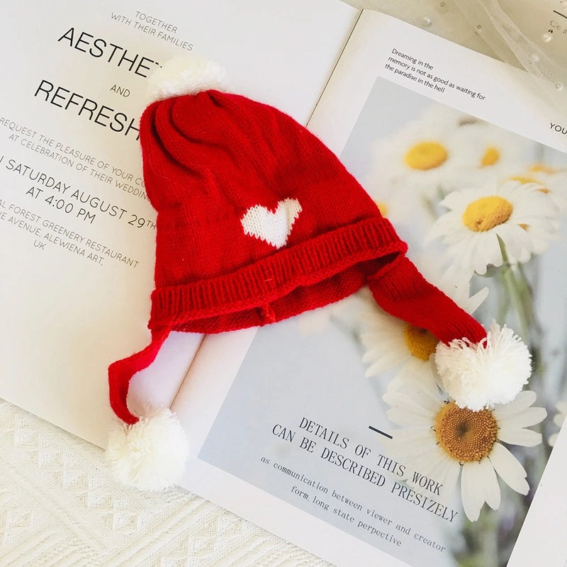 20cm Doll Smiling Wool Hat Knitted Cotton Cap for 20cm Doll Clothes Replacement|Doll Accessories