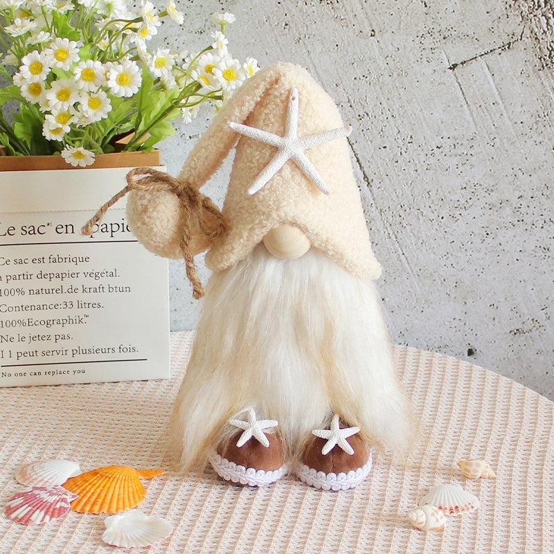Starfish Doll Fabric Ornament Decorative Coastal Beach Home Decor | Home Decor