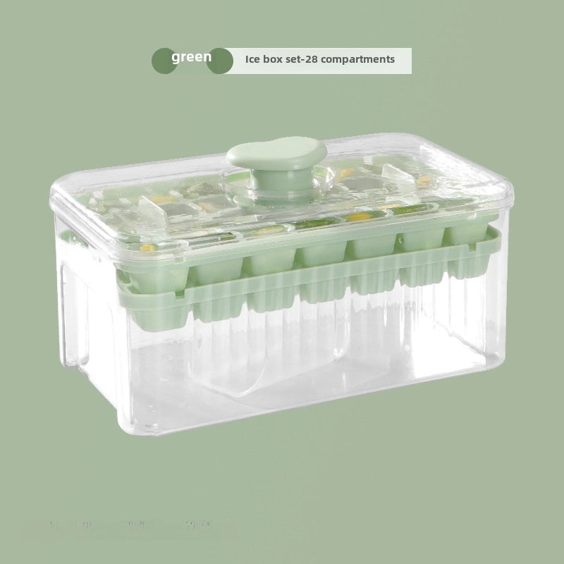 自制多功能冰块模具带储存盒|厨房用品及配件