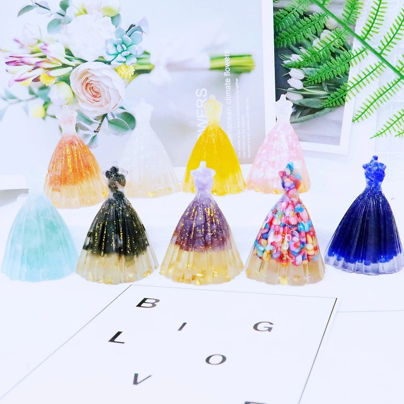 Minimalist Geometric Resin Crystal Ornaments Elegant Romantic Artificial Home Decor|Home Decor