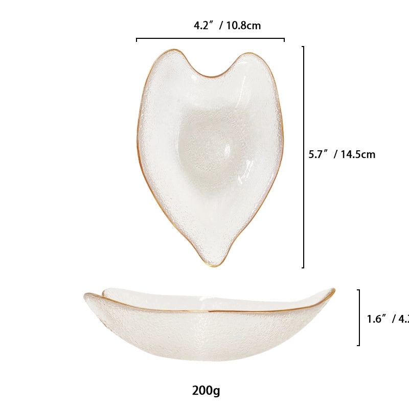 Minimalist Solid Color Glass Plate for Everyday Use | Tableware and Dining Accessories