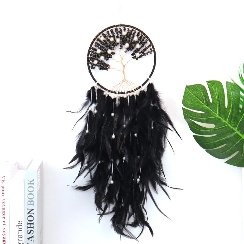 2 Pieces Dreamcatcher Tree Feather Metal Wall Hanging Decor | Home Decor Accessories
