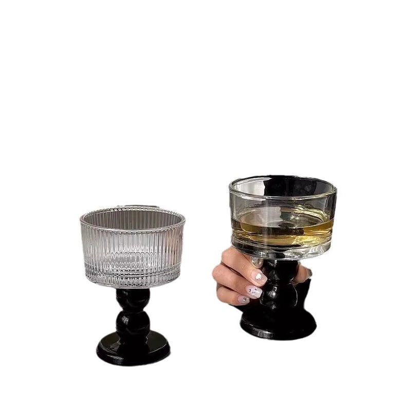Elegant Solid Color Wine Glass - Casual & Glamorous Design | Home & Kitchen