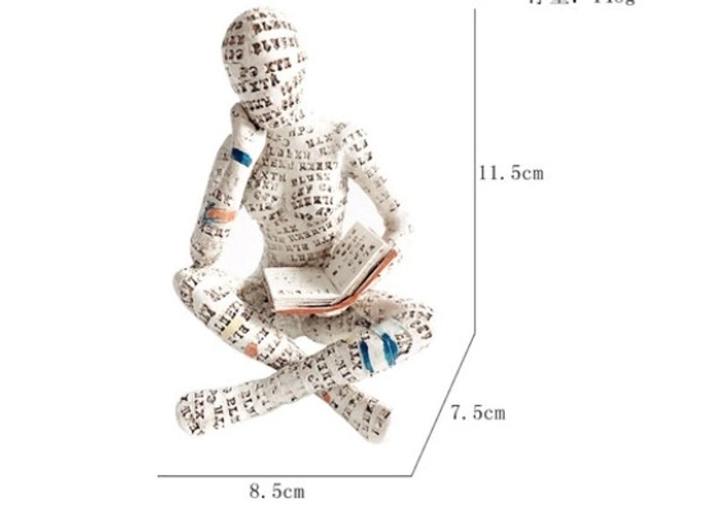 Modern Resin Pulp Mold Ornaments for Bookshelf Decor | Home Decor & Accessories