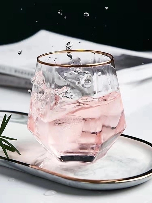 Solid Color Soda Lime Glass Water Bottle for Casual Vacation Use | Home & Kitchen Accessories