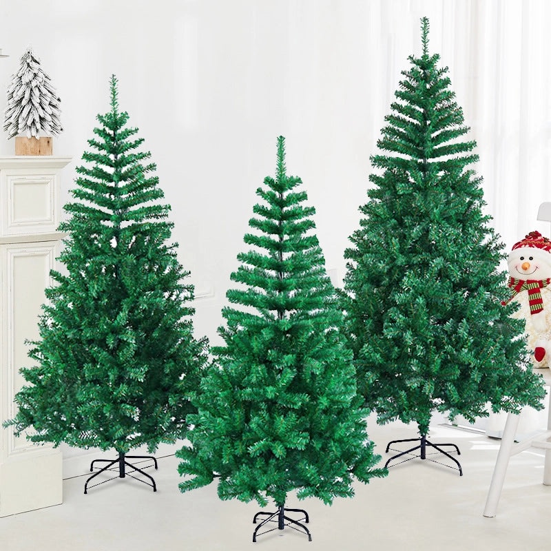 Christmas Green Tree Decoration for Home Hotel Mall Large Red Ornament|Holiday Decorations