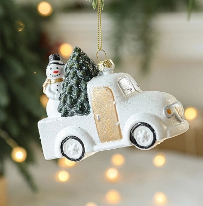 Christmas Tree Cake Hanging Ornament Cute Holiday Travel Decoration | Christmas Ornaments