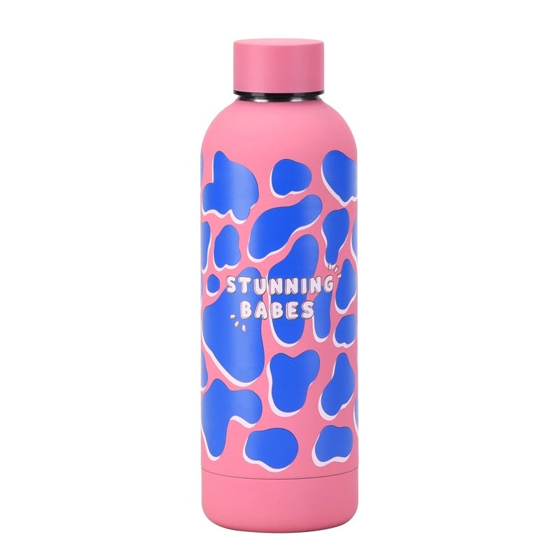 Cute Cartoon Stainless Steel Thermos Water Bottle | Drinkware & Tumblers