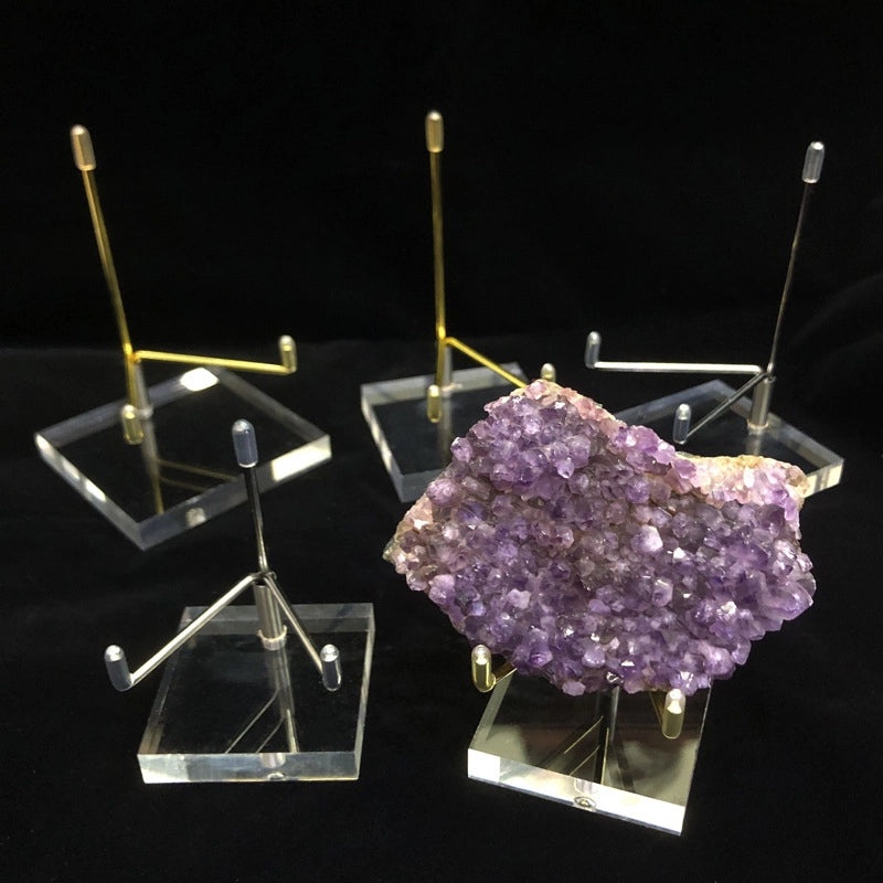 Acrylic Display Stand for Raw Crystal Stones | Jewelry Display & Storage