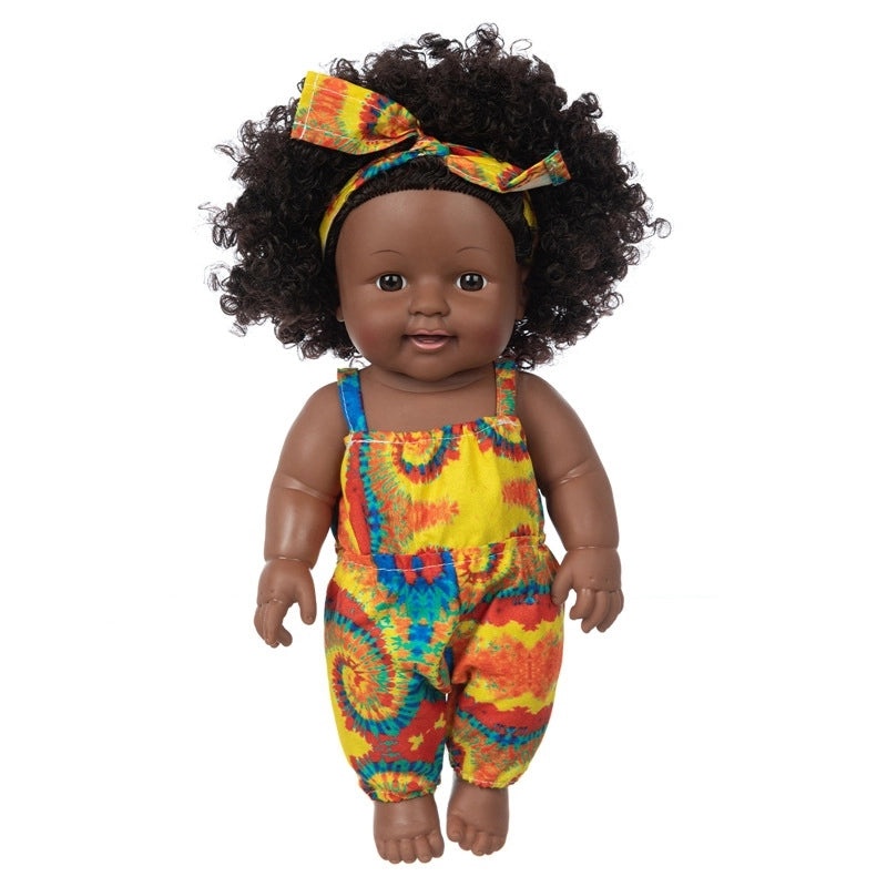 12 Inch African American Baby Doll for Girls | Dolls & Toys