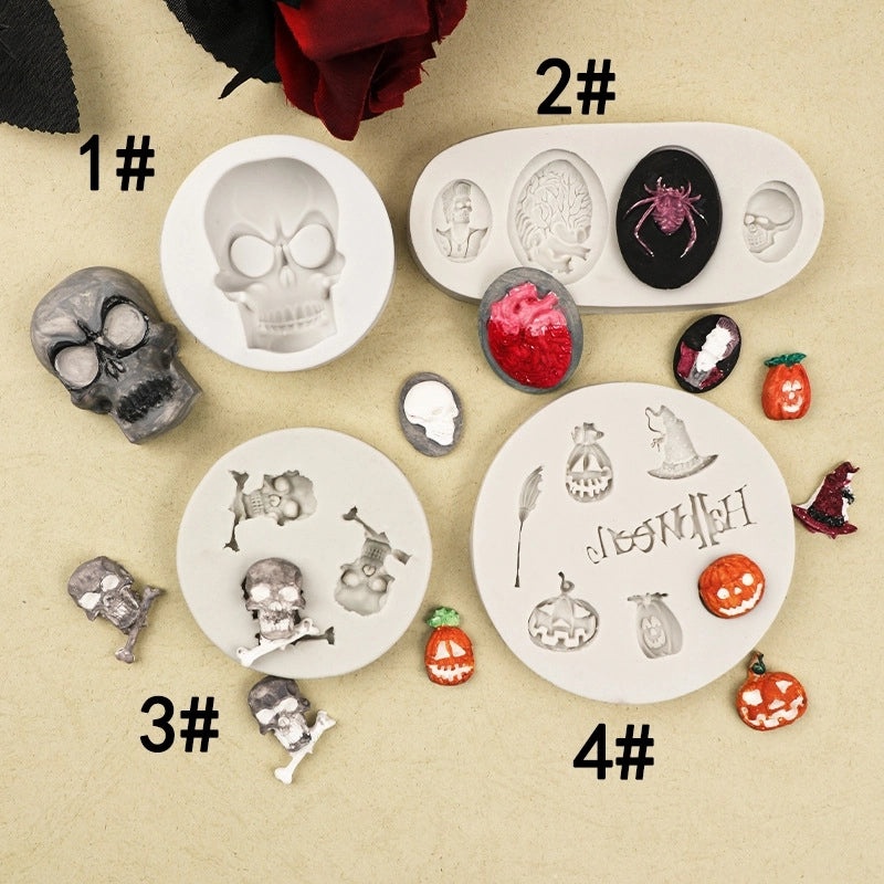 Halloween Silicone Mold for Jewelry Making Casual Vacation Design | Jewelry Craft Supplies