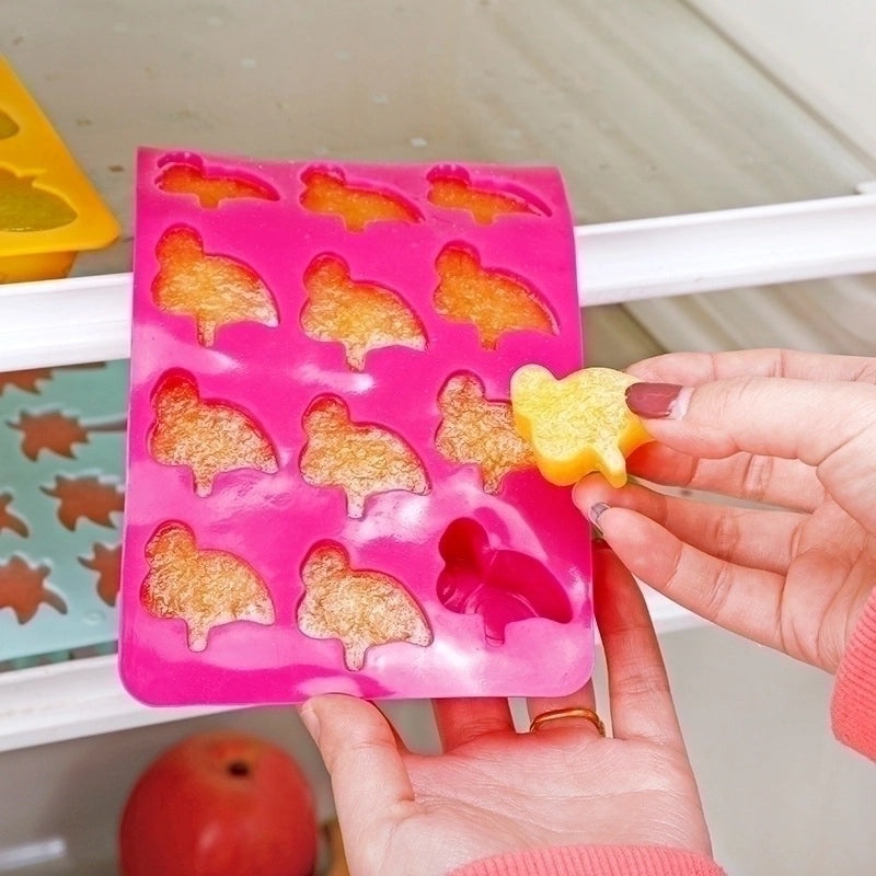 Adorable Cactus Coconut Palm Pineapple Silicone Ice Mold Tray|Kitchen & Dining Accessories