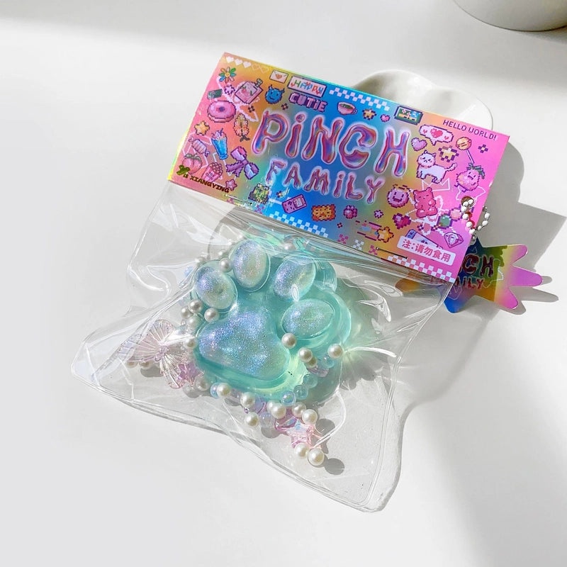 Paw Print Donut Fidget Toys for Stress Relief|Sensory & Fidget Toys