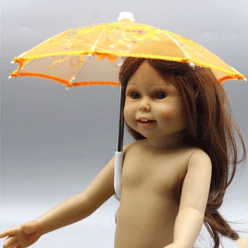 304 Stainless Steel Miniature Umbrella for Dolls | Doll Accessories