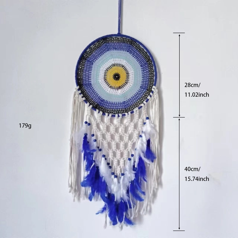 Minimalist Evil Eye Iron Pendant Wall Hanging|Home Decor Wall Art